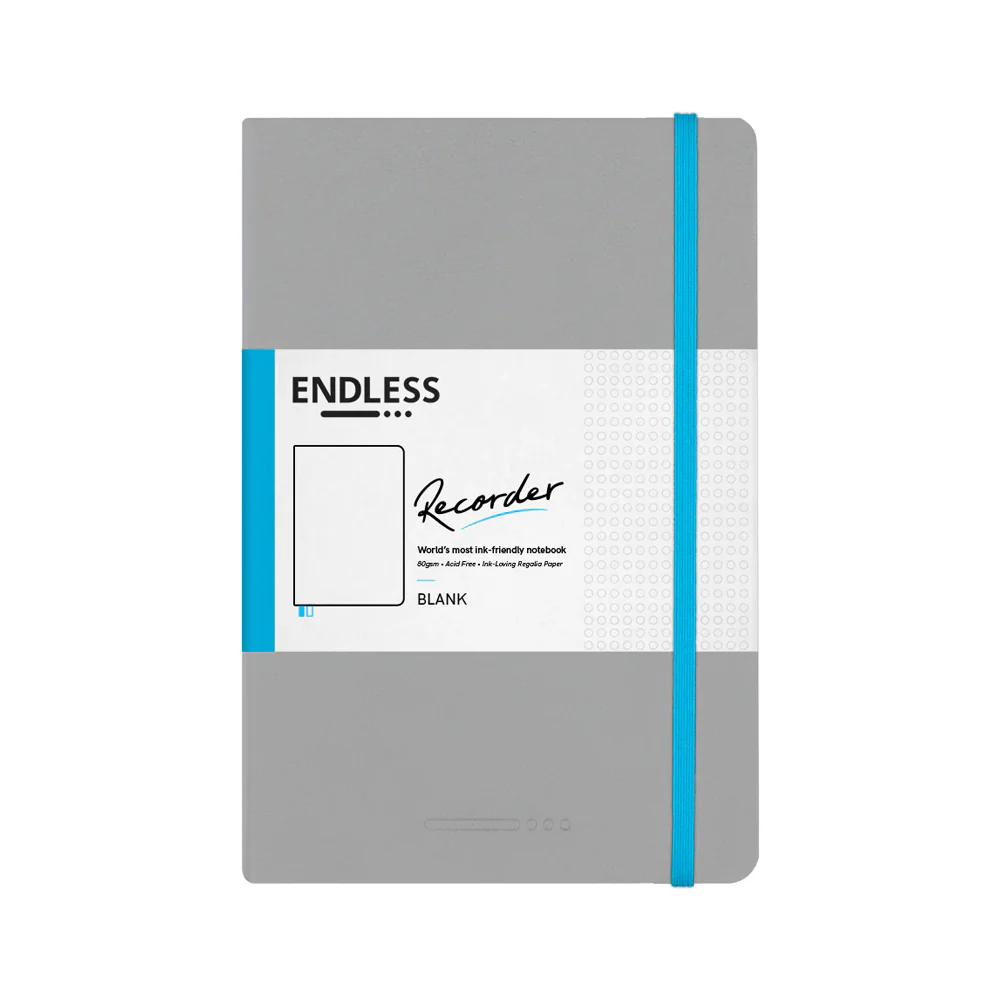Endless Recorder Notebook A5 Mountain Snow