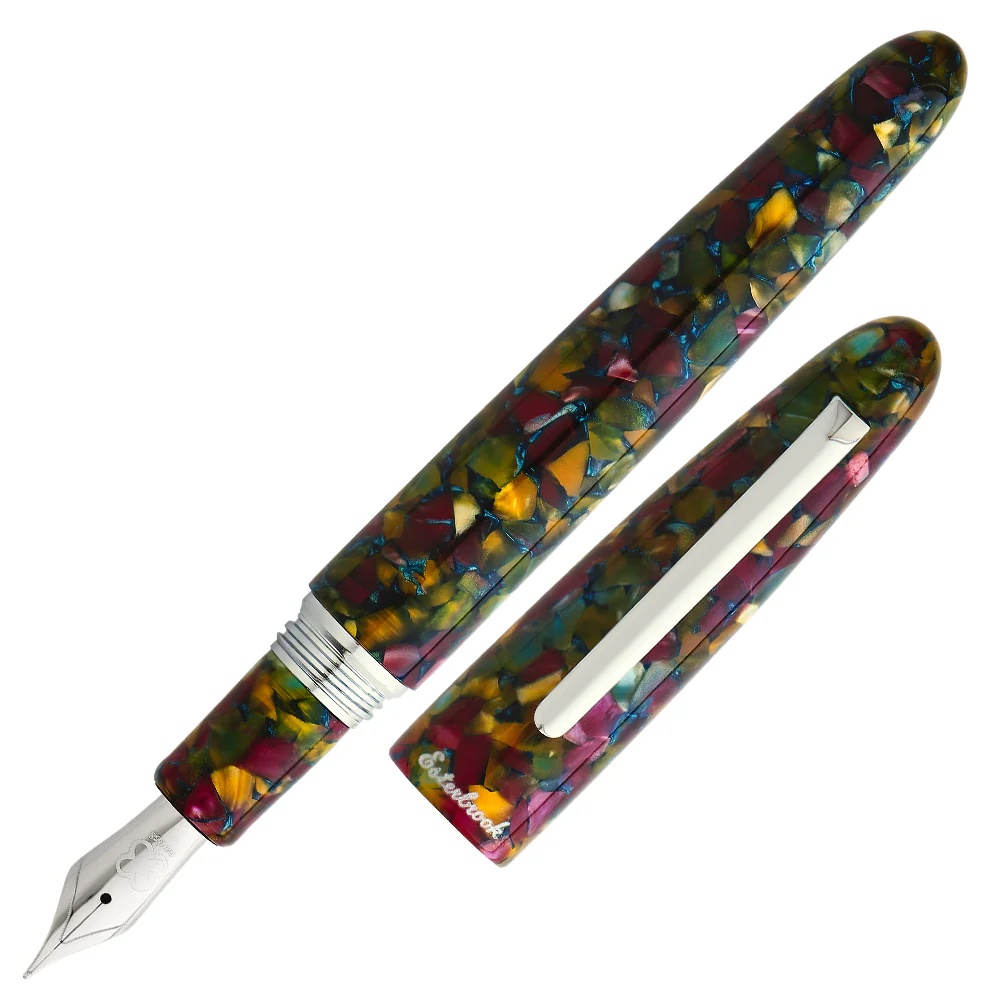 Esterbrook Estie Oversize Fountain Pen Botanical Gardens Palladium