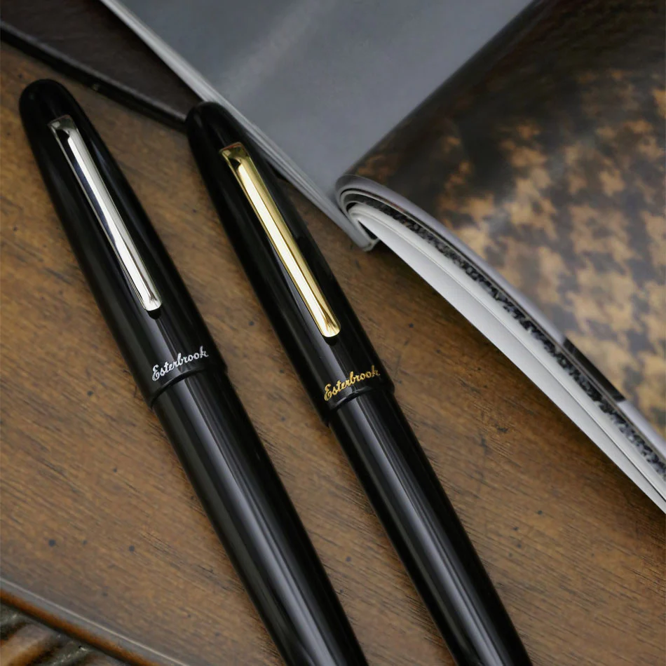 Esterbrook Estie Rollerball Pen Ebony With Gold Trim - Image 4