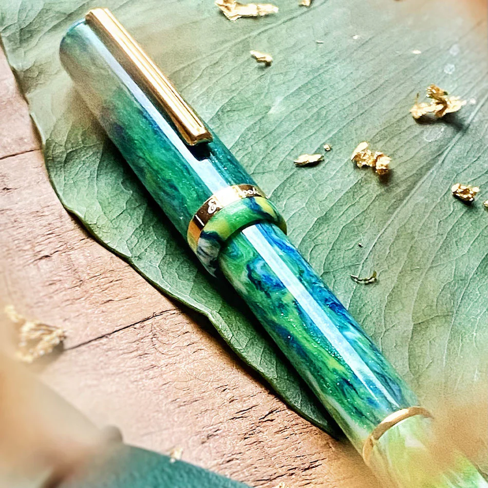 Esterbrook JR Pocket Limited Edition Fountain Pen Beleza with Gold Trim - Image 3