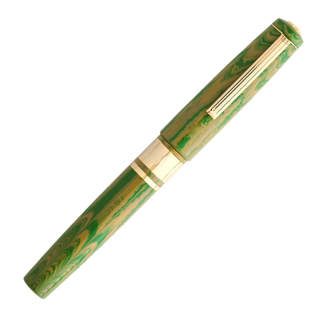Esterbrook Model J Fountain Pen Lotus Green Custom Needlepoint - Image 3