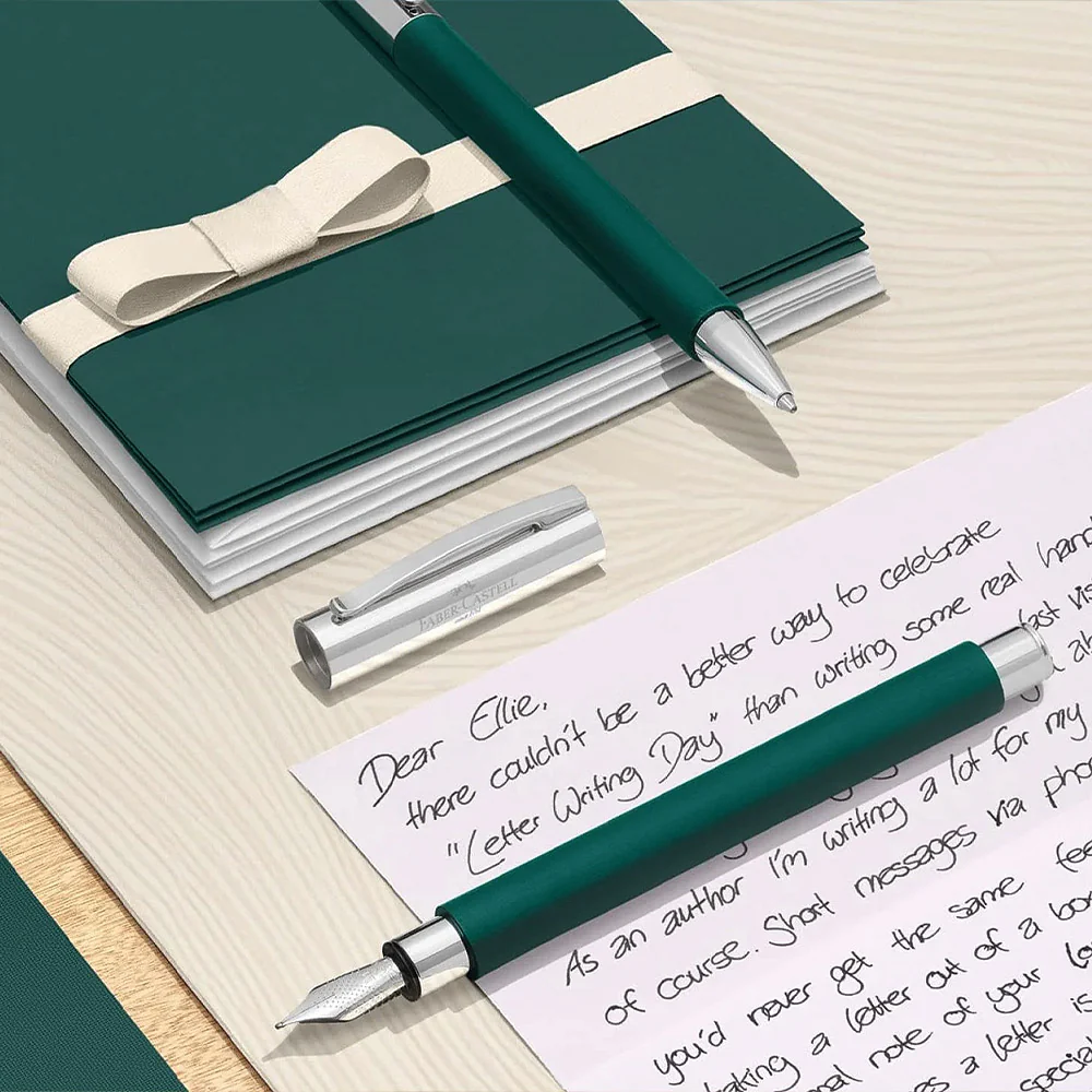 Faber-Castell Ambition Ballpoint Pen Soft Teal - Image 2