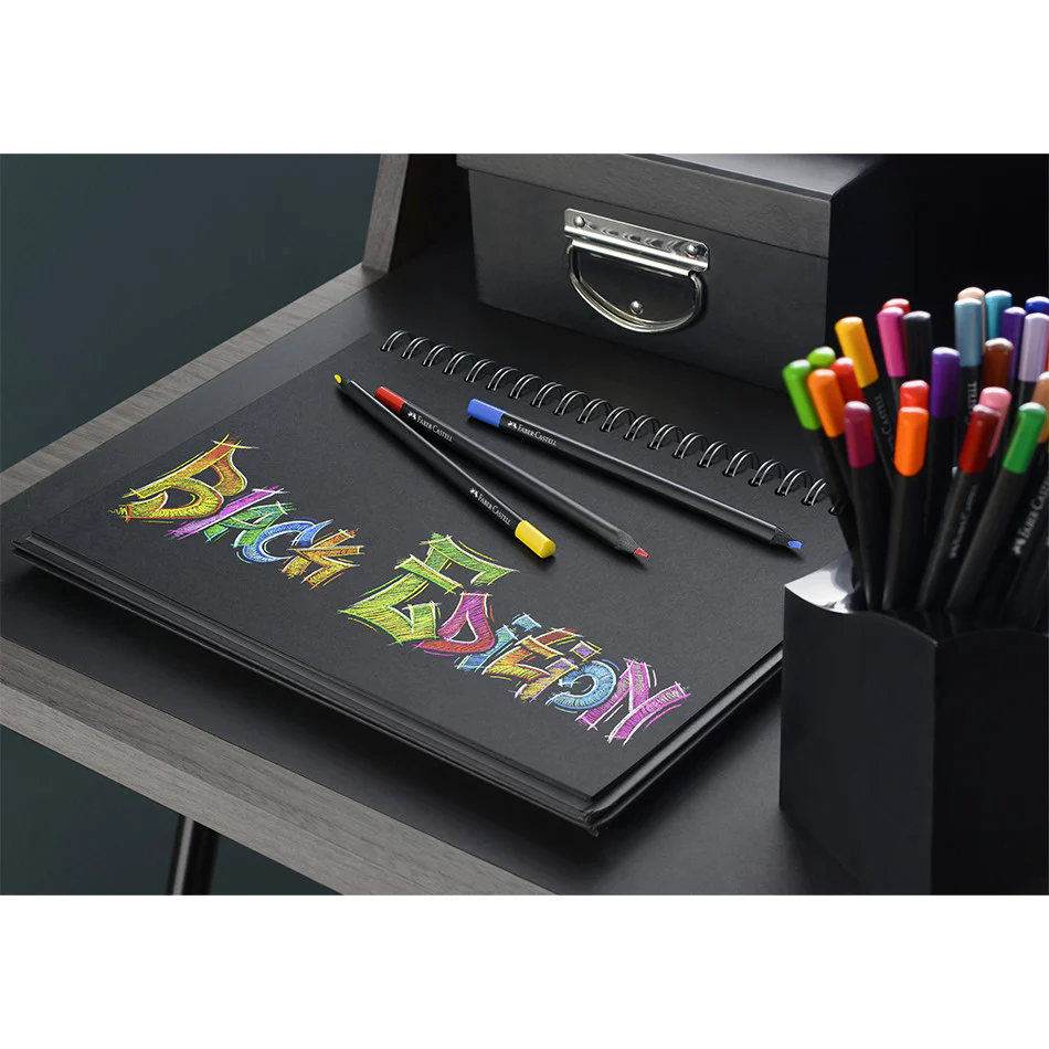 Faber-Castell Colour Pencils Black Edition Set of 36 - Image 3