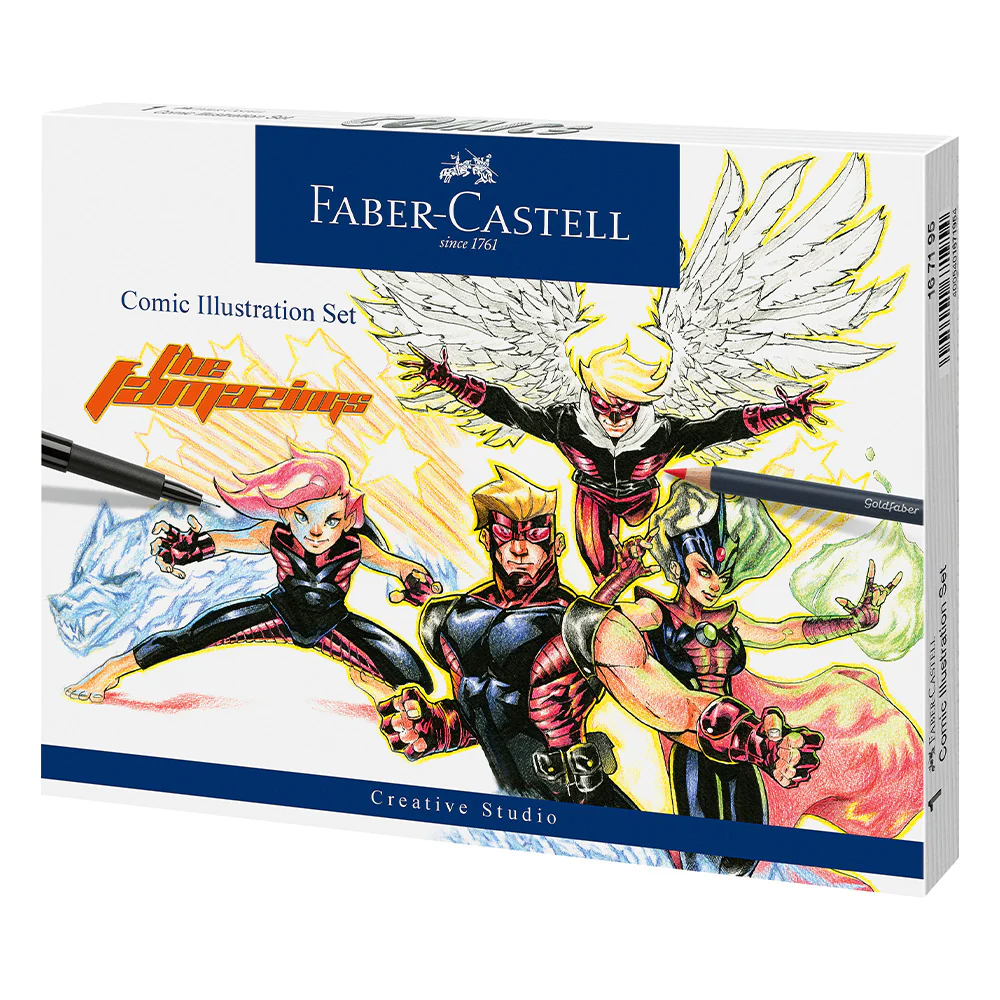 Faber-Castell Comic Illustration Set Assorted