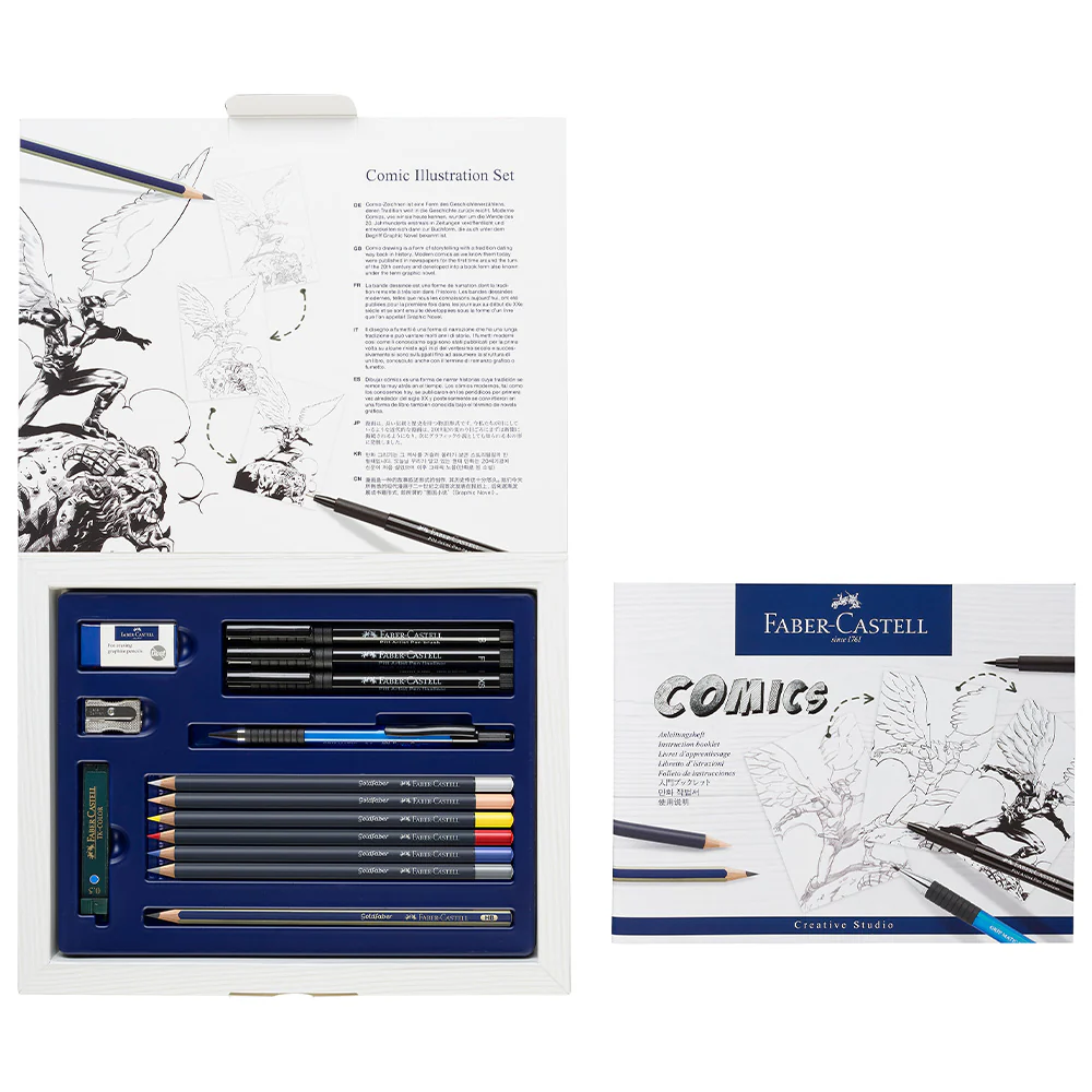 Faber-Castell Comic Illustration Set Assorted - Image 2
