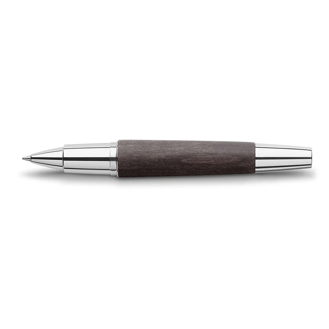 Faber-Castell e-motion Pearwood Rollerball Pen Black  - Image 3