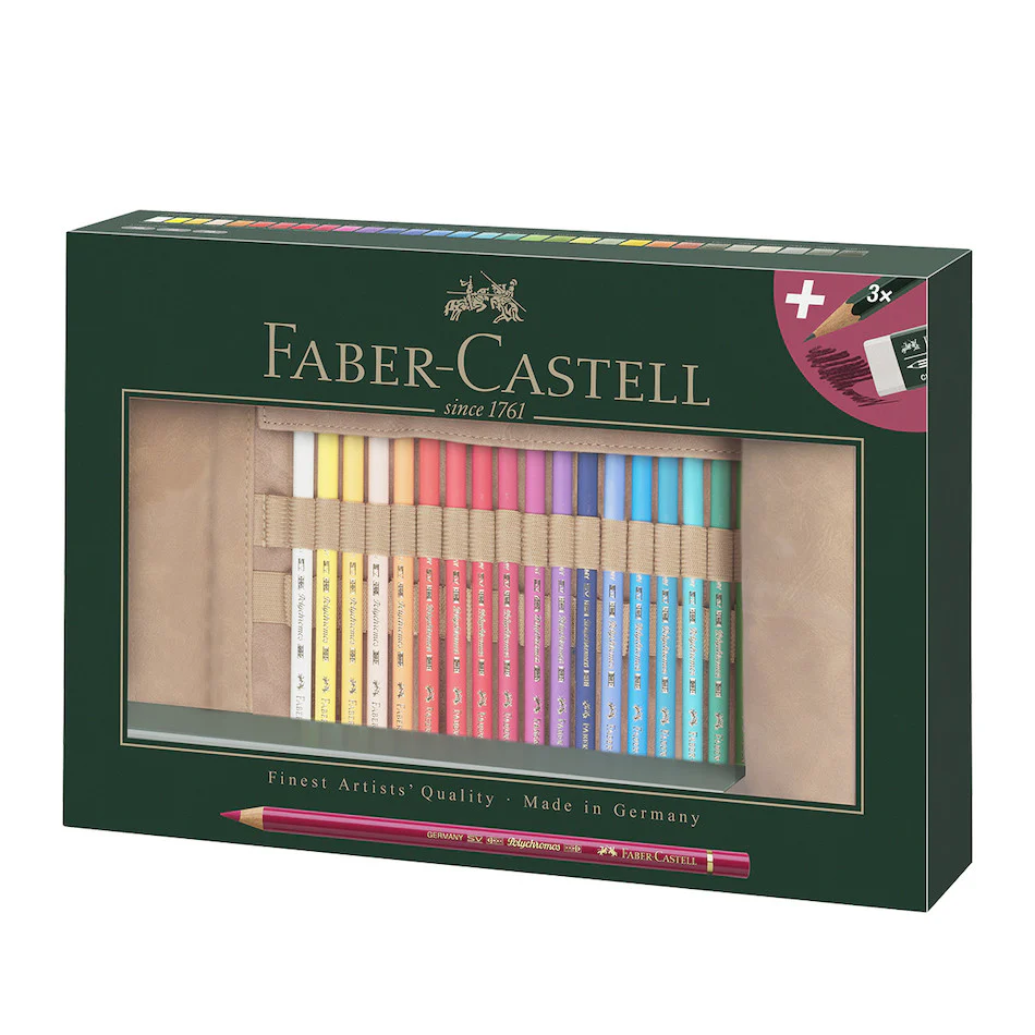 Faber-Castell Polychromos Colouring Pencil Roll - Image 3
