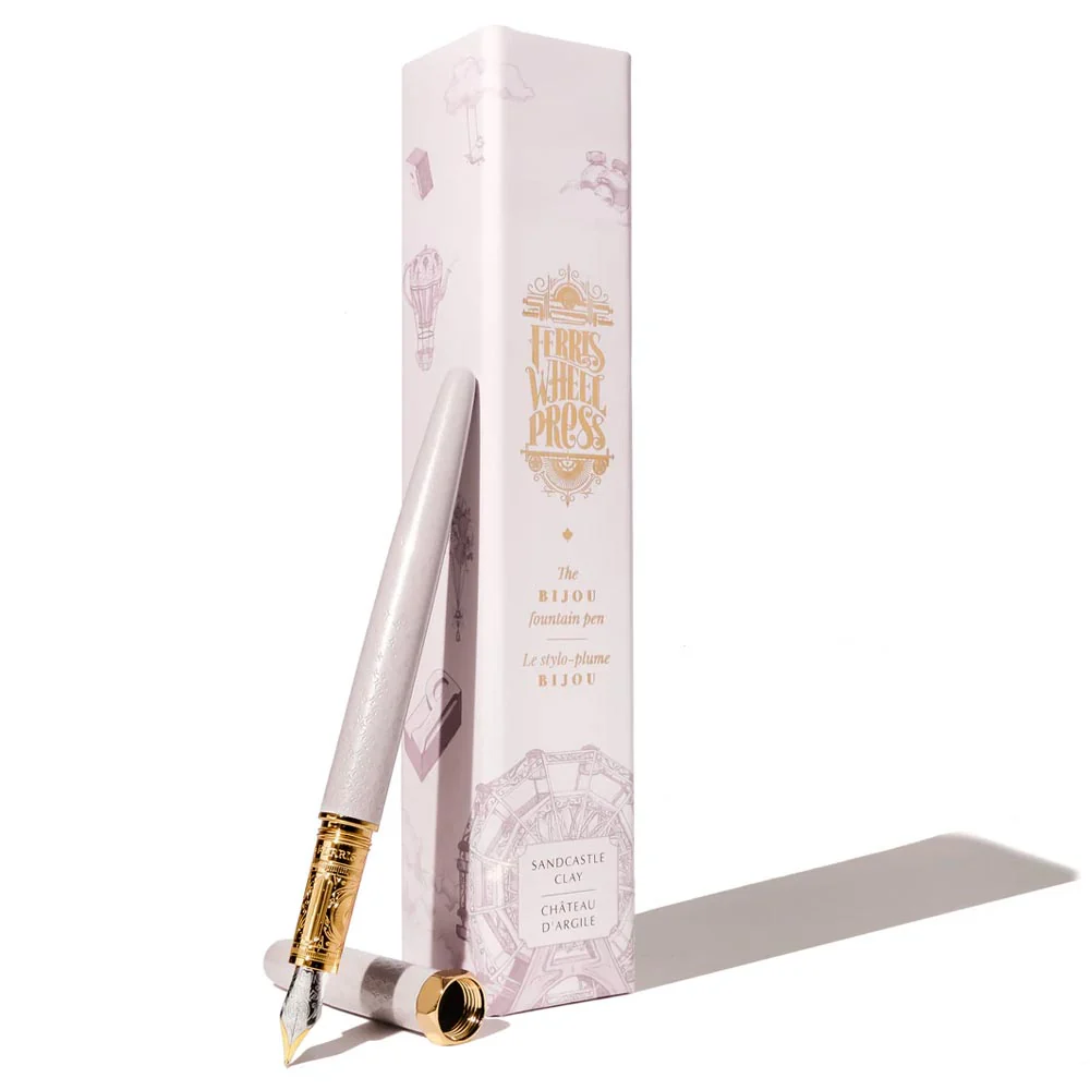 Ferris Wheel Press Bijou Fountain Pen Sandcastle Clay