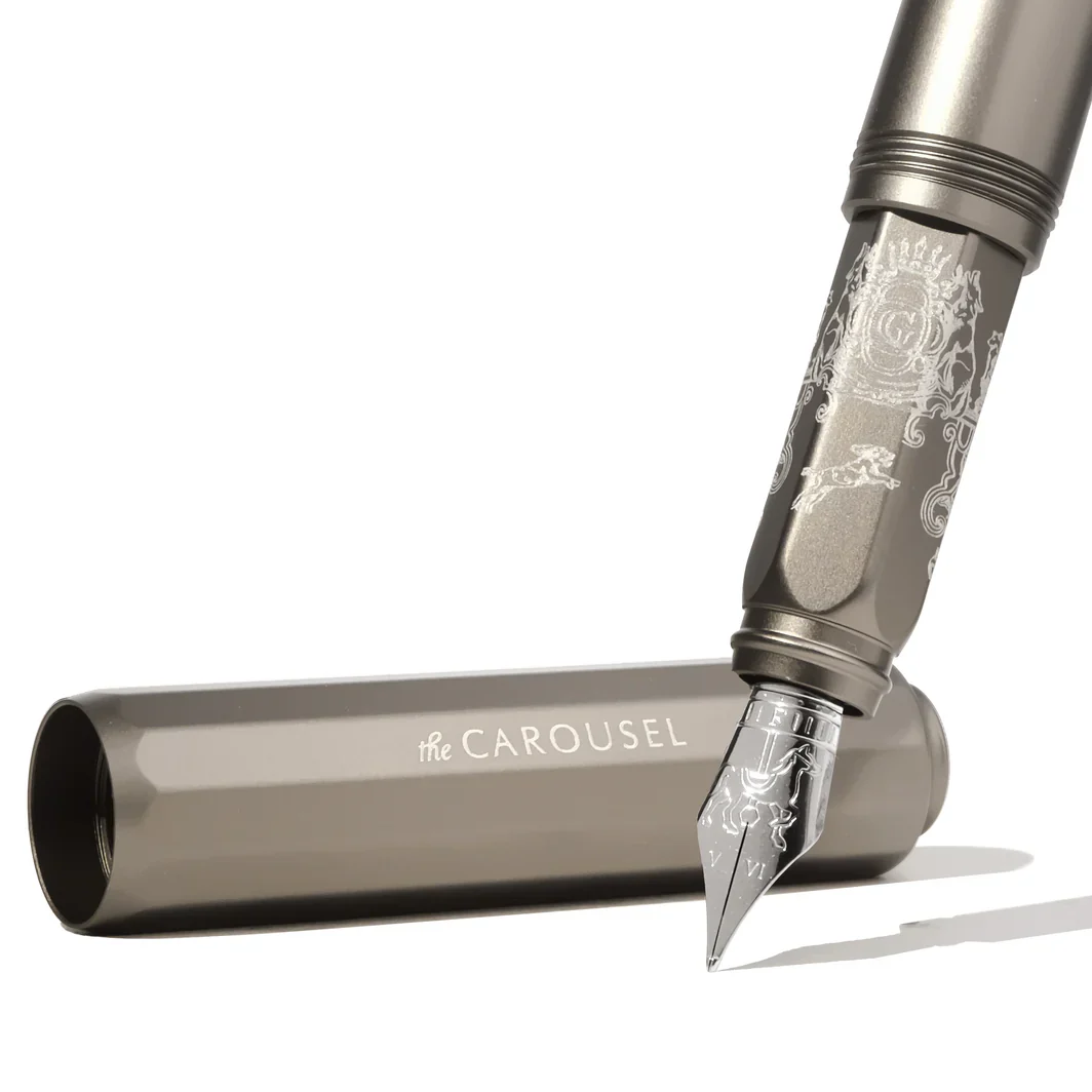 Ferris Wheel Press Aluminium Carousel Pen Highland Smoke - Image 2