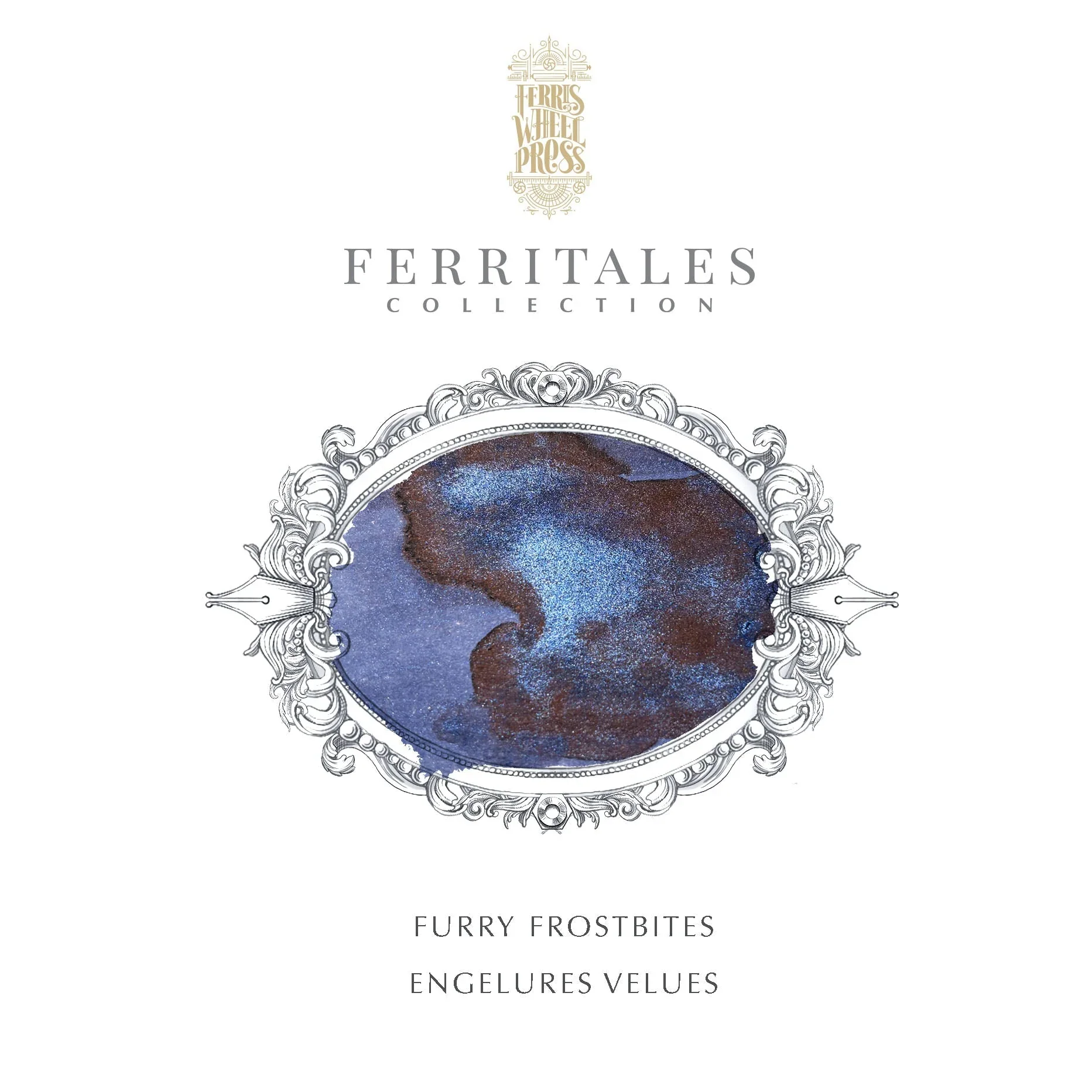Ferris Wheel Press Ferritales Fountain Pen Ink 10ml Furry Frostbites - Image 2
