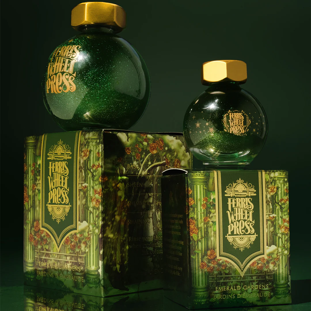 Ferris Wheel Press Ferritales Fountain Pen Ink 20ml Emerald Gardens - Image 2