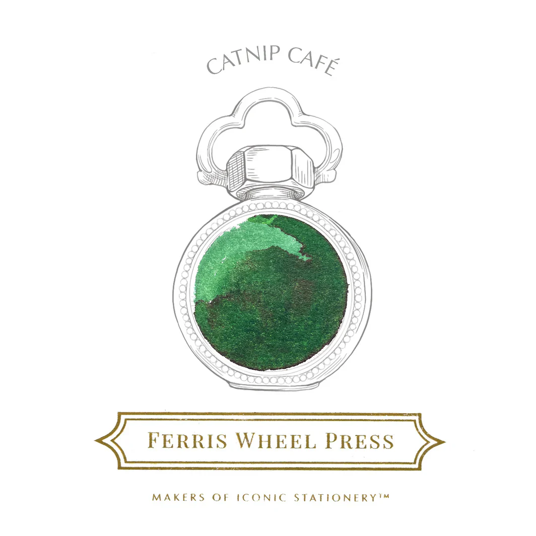 Ferris Wheel Press Fountain Pen Ink 38ml Catnip Cafe - Image 2