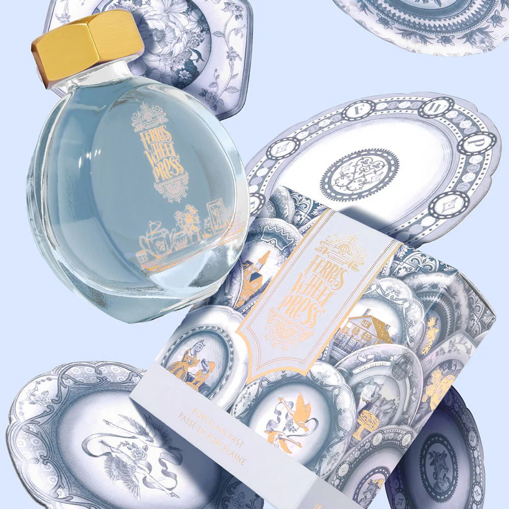 Ferris Wheel Press Fountain Pen Ink 38ml Porcelain Past - Image 4