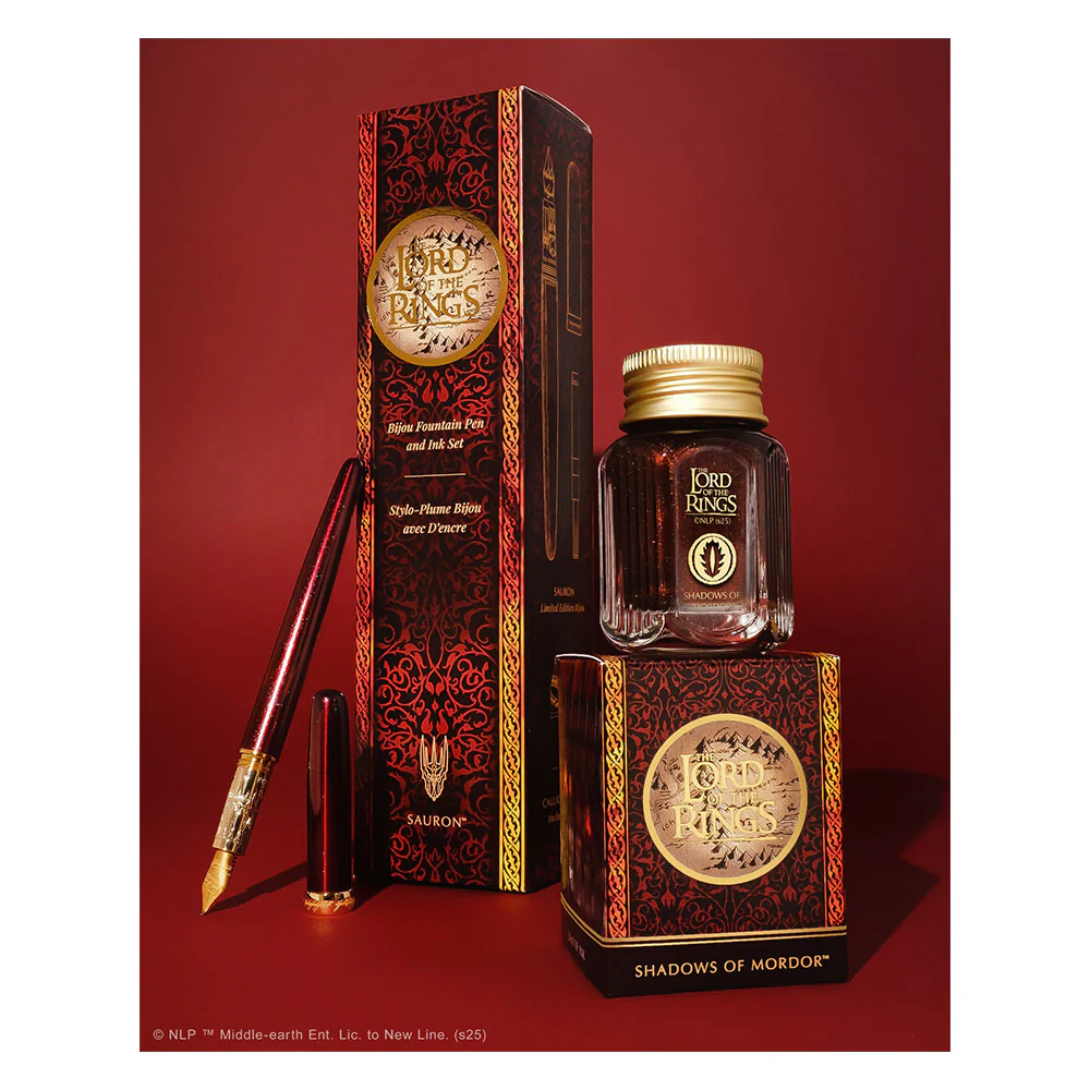 Ferris Wheel Press Lord of the Rings Bijou Fountain Pen and 28ml Ink Set Sauron - Image 7
