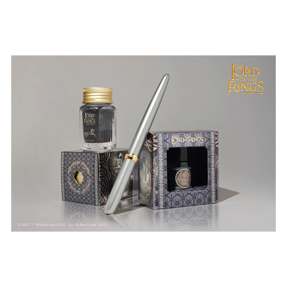 Ferris Wheel Press Lord of the Rings Fountain Pen Ink 28ml Dawning Silver - Image 5