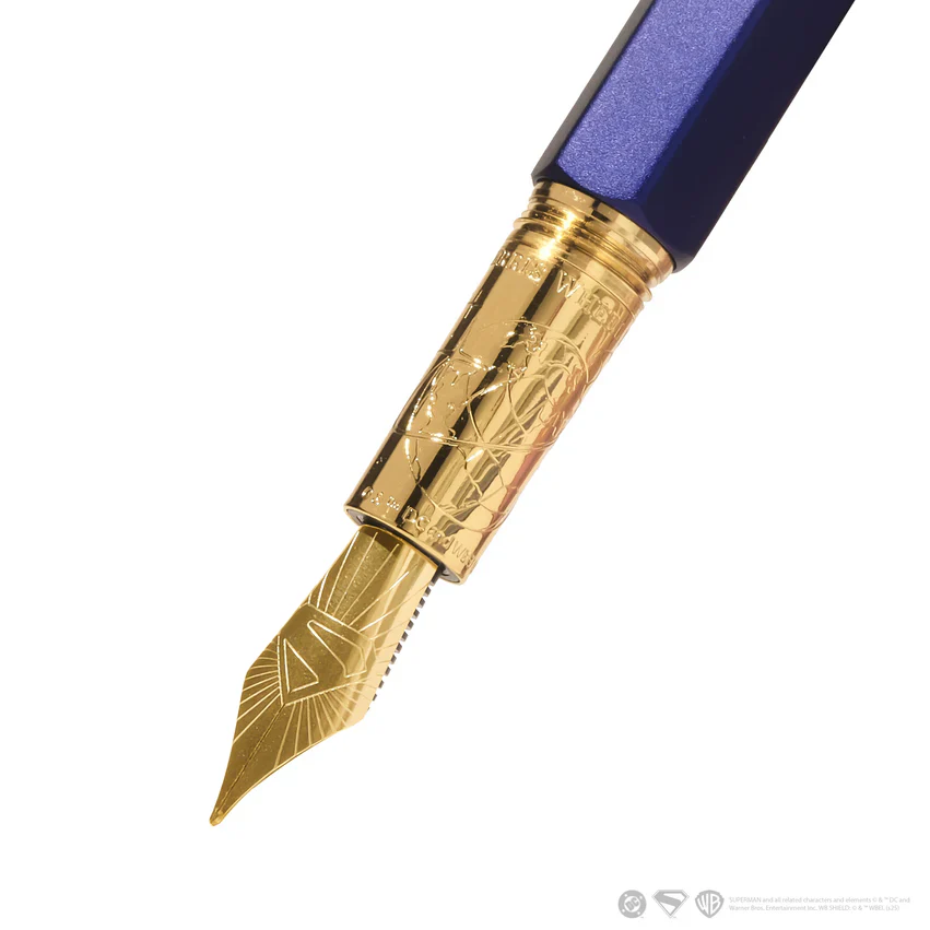 Ferris Wheel Press Superman Marquise Fountain Pen and 29ml Ink Set A View From Above - Image 2