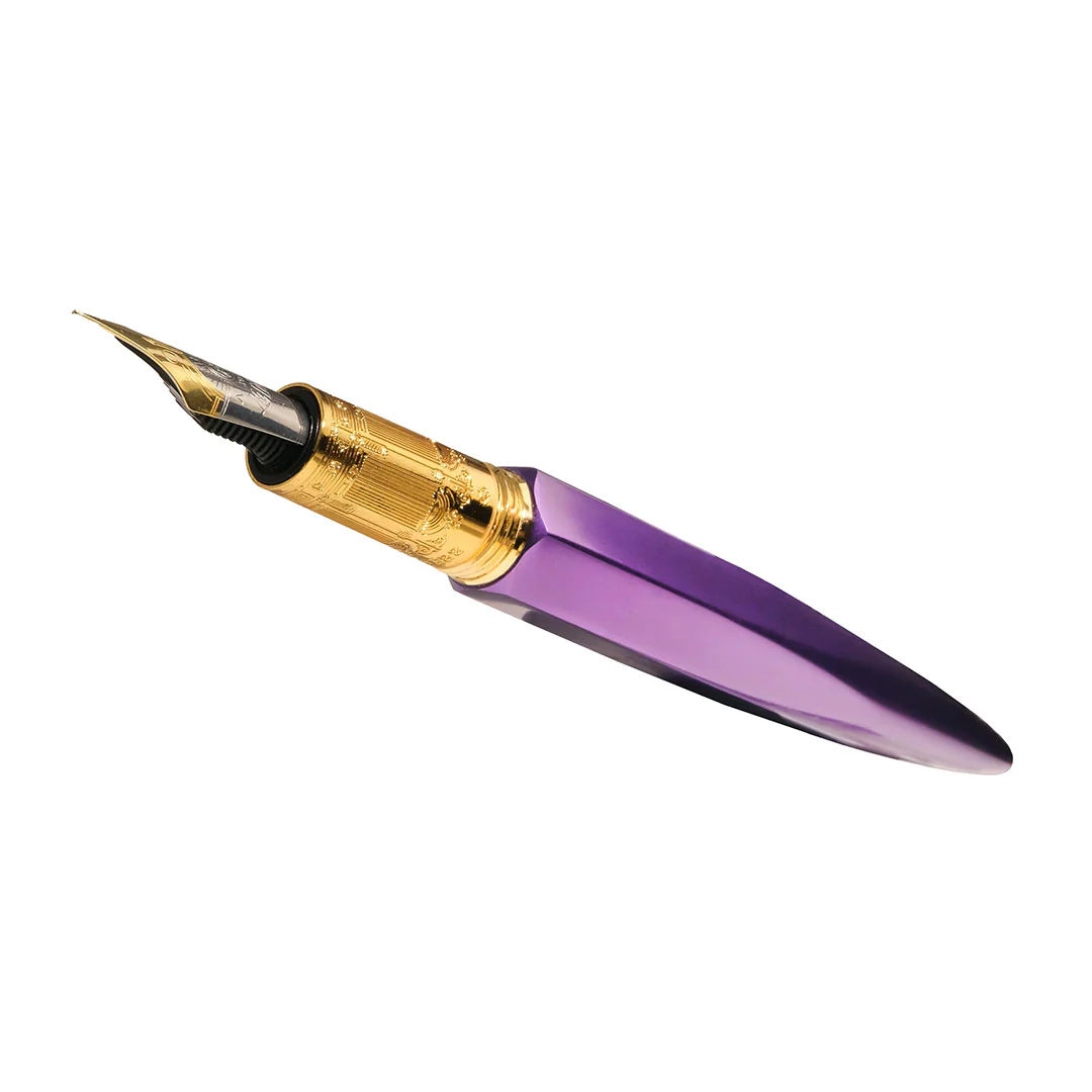 Ferris Wheel Press The Marquise Fountain Pen Aubergine - Image 3