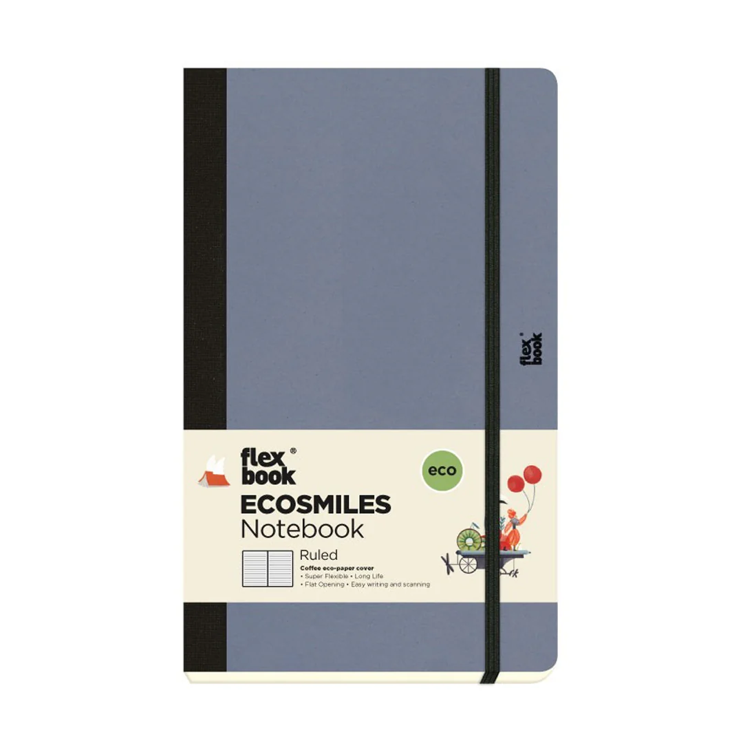 Flexbook Ecosmiles Ruled Notebook Medium Lavender