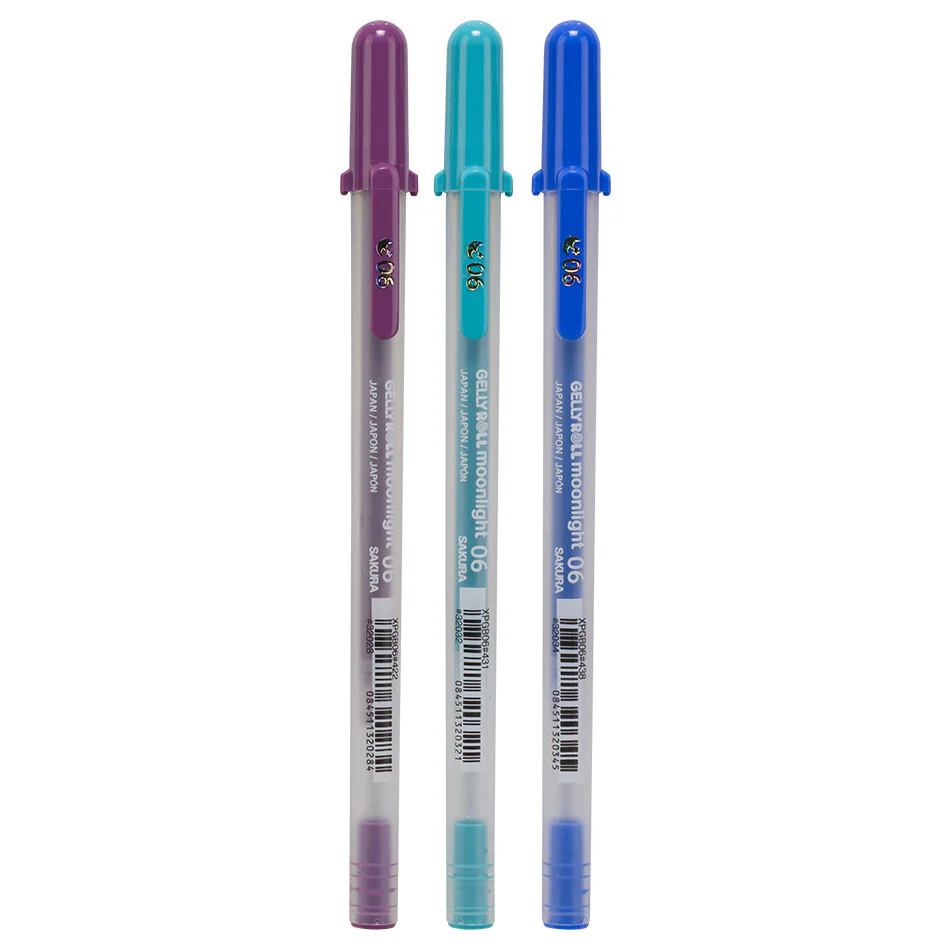 Gelly Roll Moonlight 06 Set of 3 Galaxy - Image 2