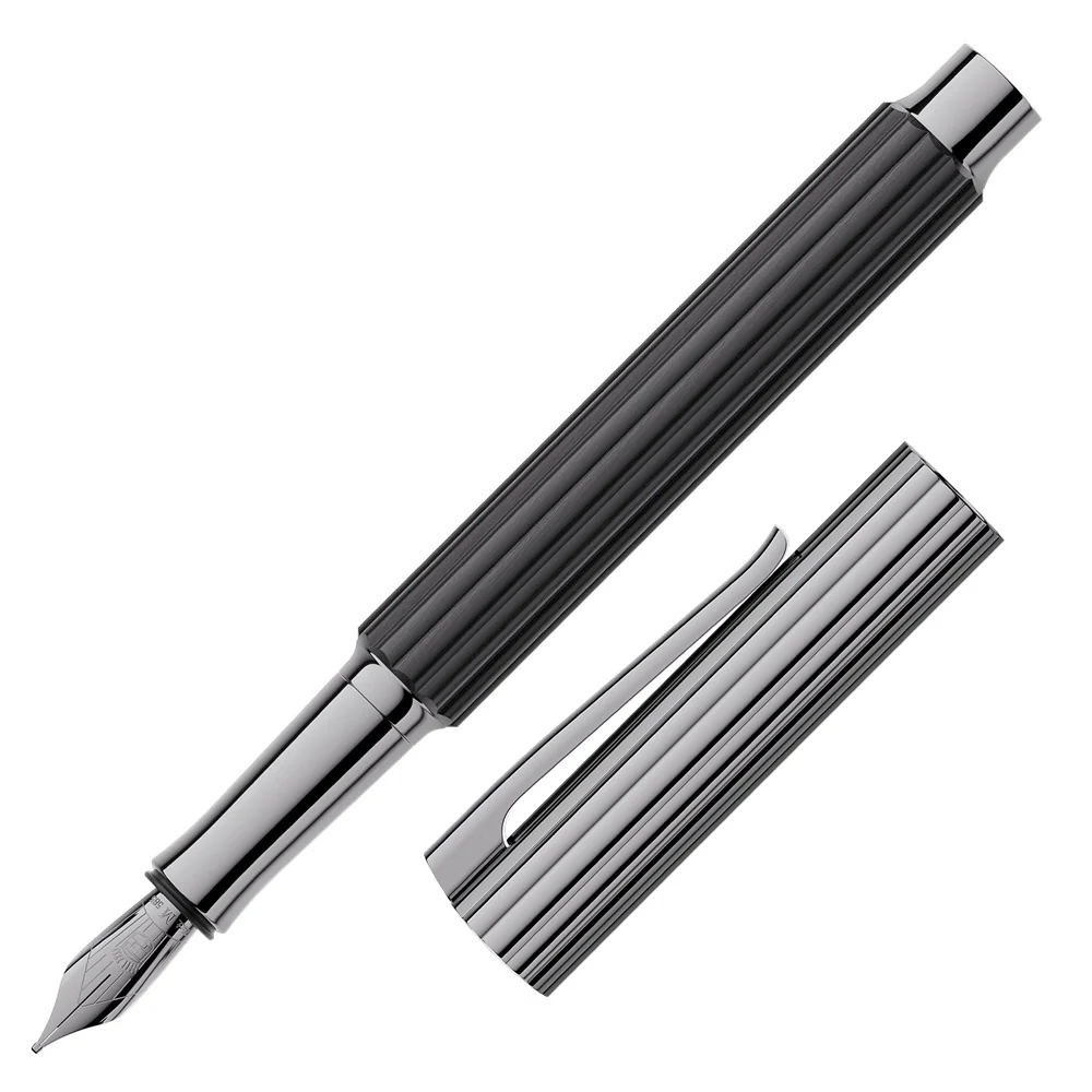Graf von Faber-Castell Bloom Fountain Pen Ebony 14k Nib