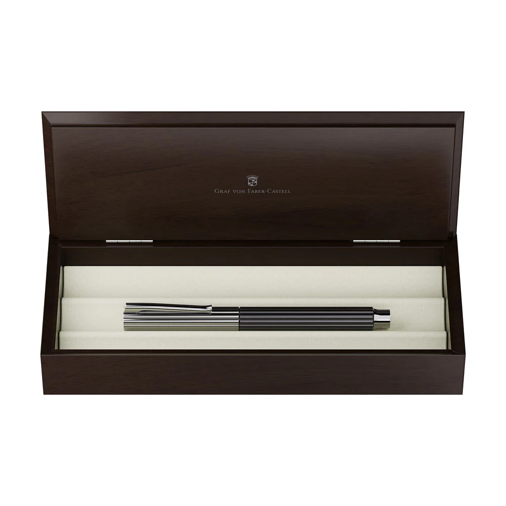 Graf von Faber-Castell Bloom Fountain Pen Ebony 14k Nib - Image 5