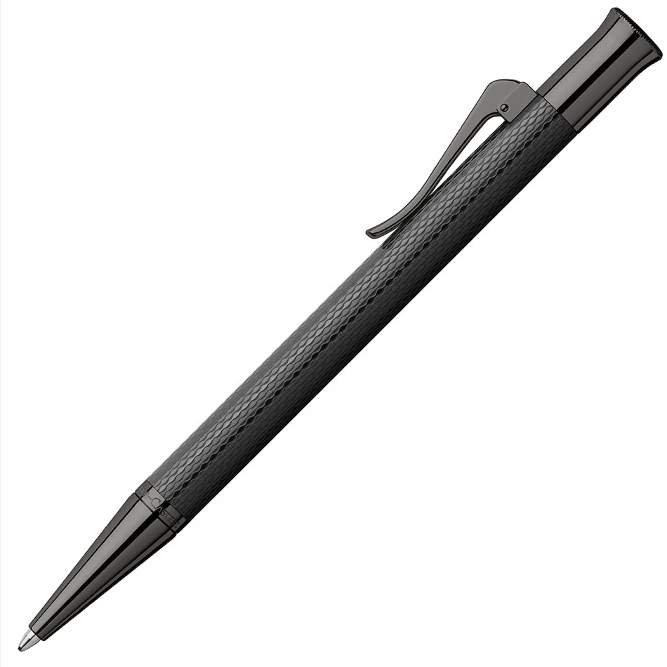 Graf von Faber-Castell Guilloche Ballpoint Pen Black Edition