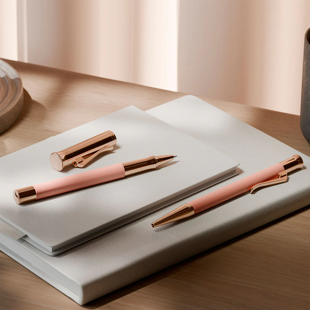 Graf von Faber-Castell Guilloche Colours Rollerball Pen Rose - Image 2