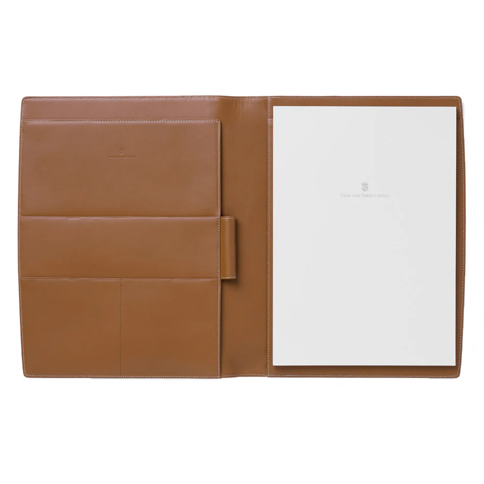 Graf von Faber-Castell Leather Notepad Case A4 - Image 2