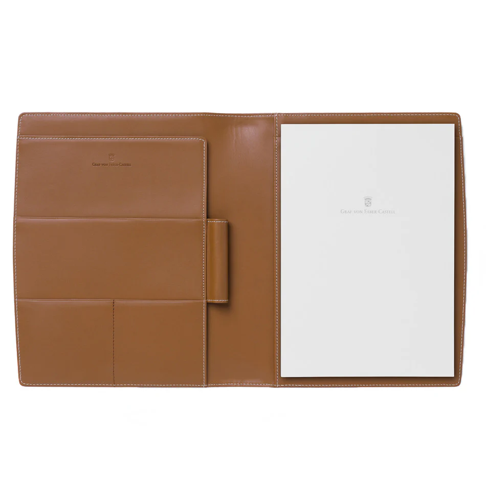 Graf von Faber-Castell Leather Notepad Case A5 - Image 2