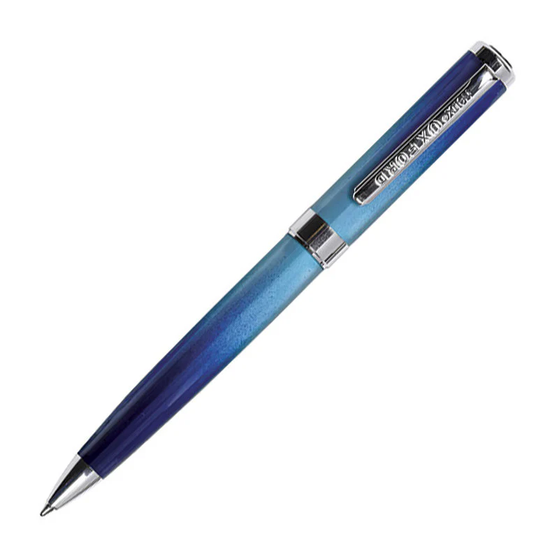 Helix Oxford Ombre Ballpoint Pen Blue