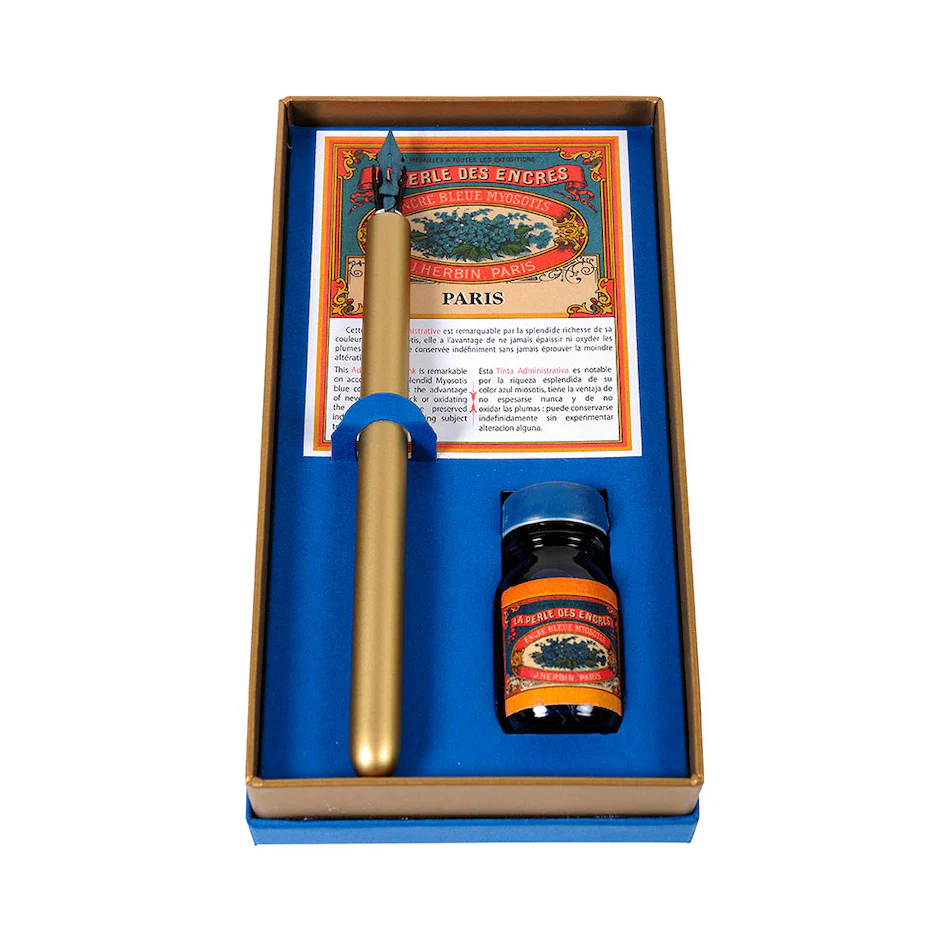 Herbin Bleu Myosotis Gift Box Set