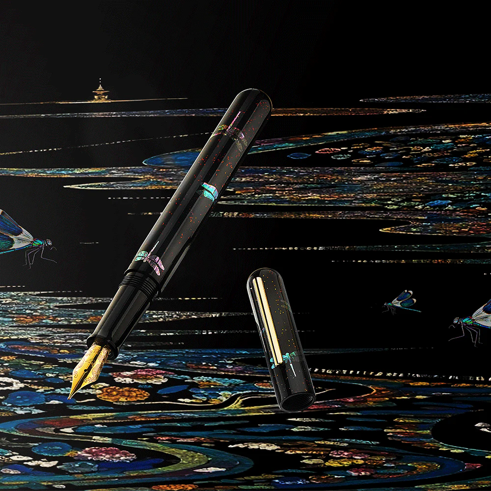 IKKAKU by Nahvalur Dragonfly Fountain Pen 14K Nib - Image 2