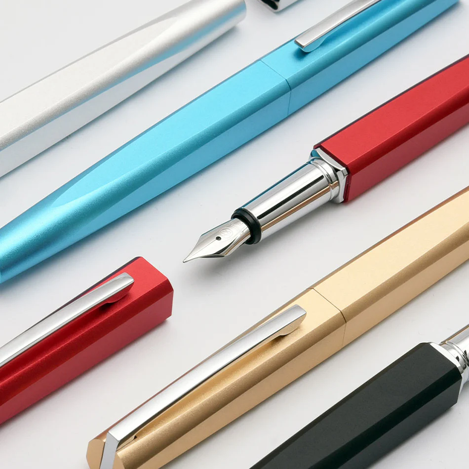 Kaco Square Fountain Pen Blue - Image 2
