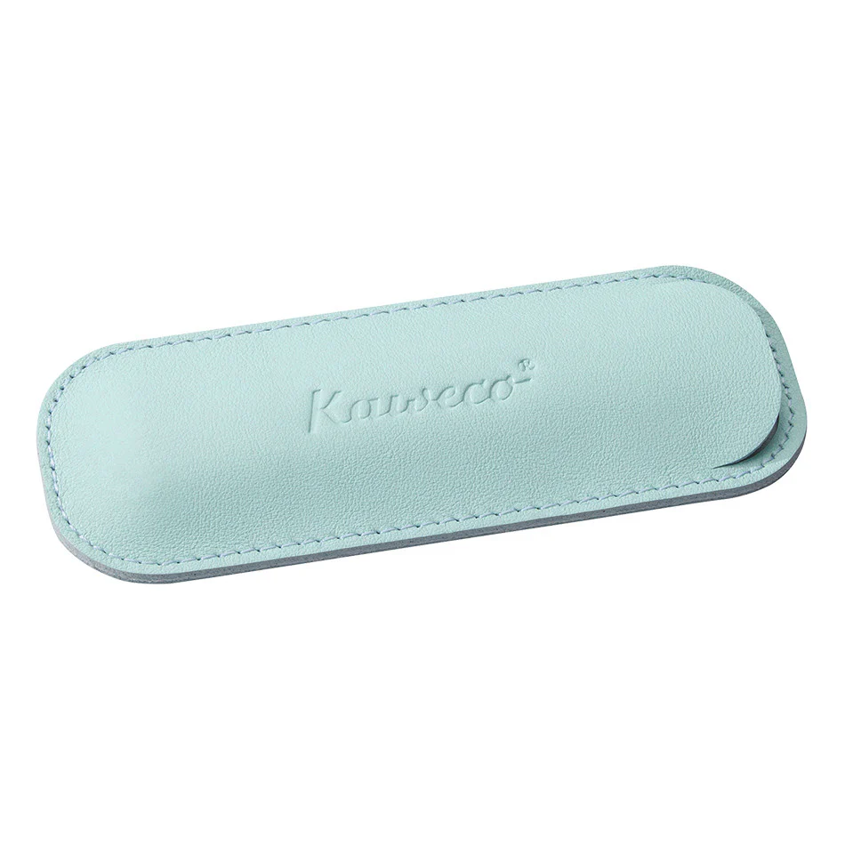 Kaweco Eco Leather Pen Pouch for Two Sport Pens Tender Mint