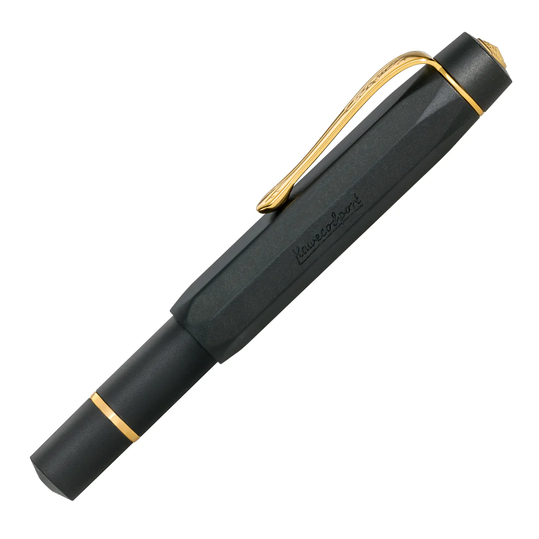 Kaweco Sport Piston Filler Fountain Pen and 32ml Ink Set Black - Image 9