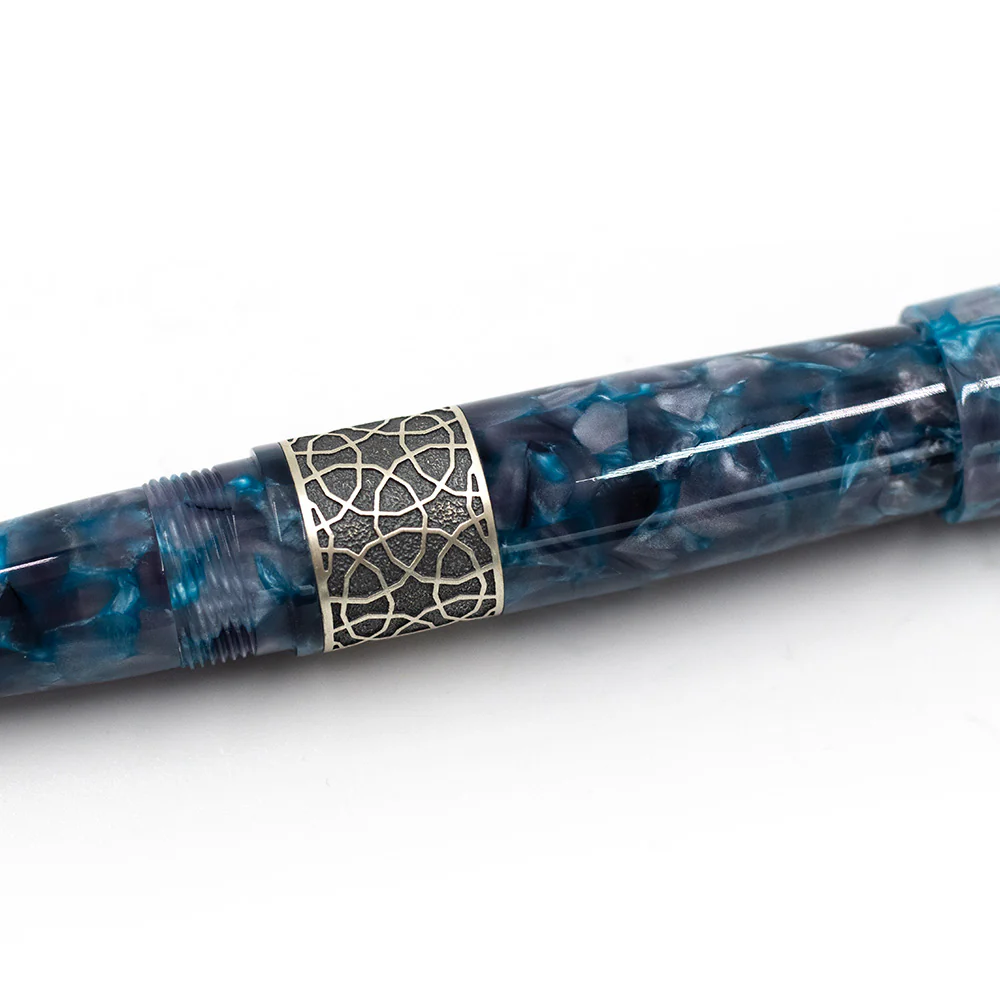 Kilk Celestial Fountain Pen Blue Chipped - Image 4