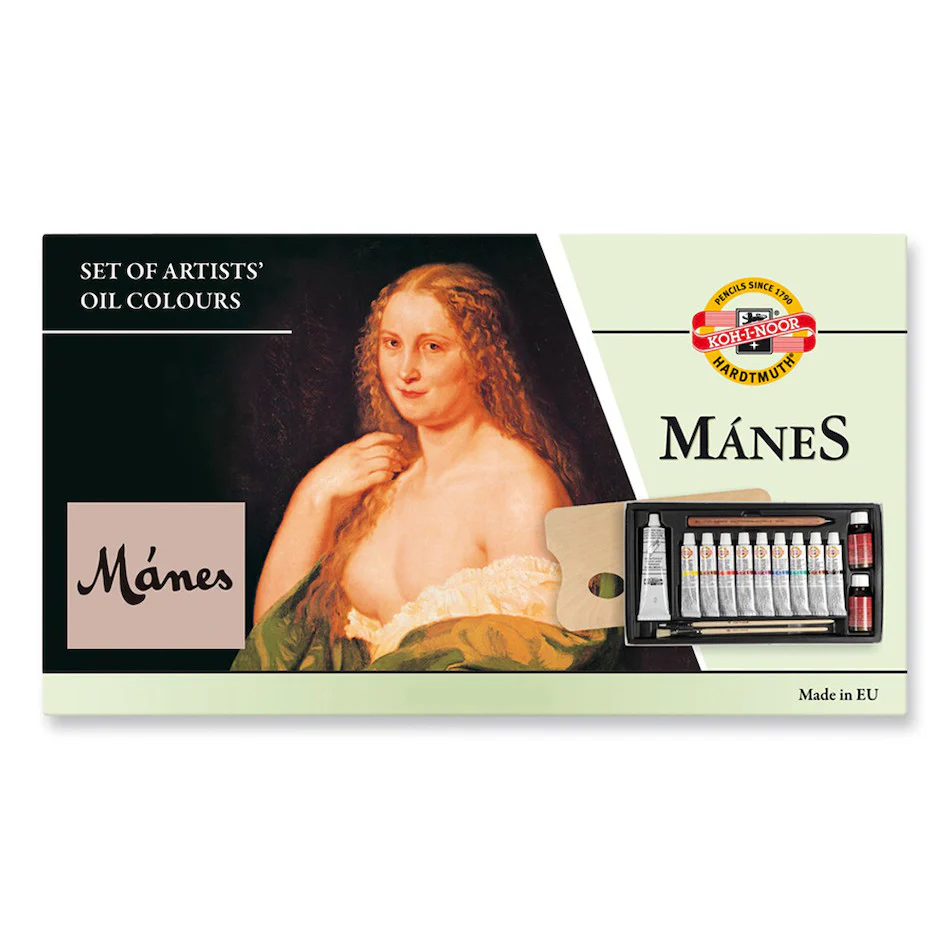 Koh-I-Noor Oil Colours in Box Manes