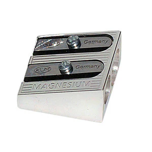 KUM Magnesium Wedge Double Hole Sharpener 410