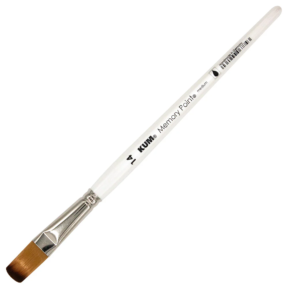 KUM Memory Point Filbert Paintbrush - Image 5