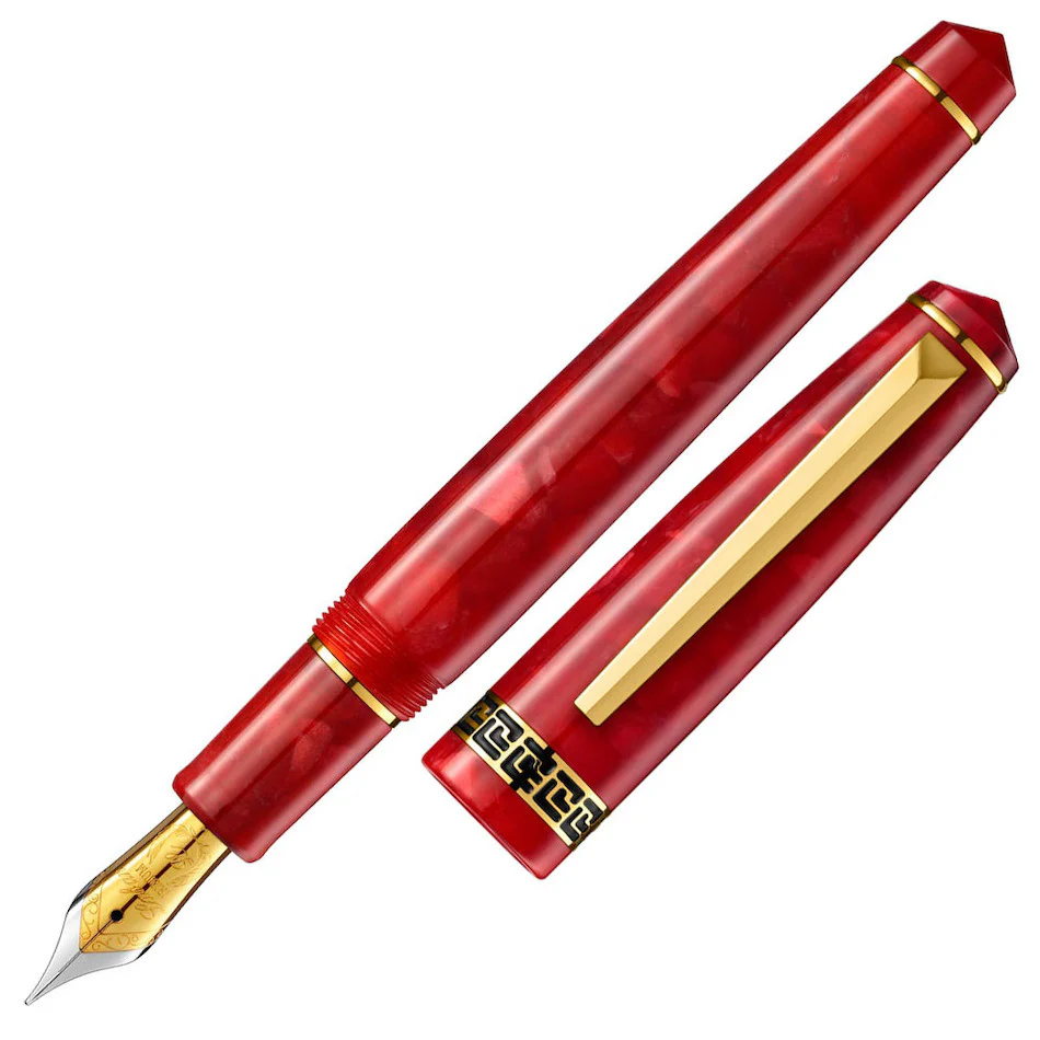 Laban Rosa Fountain Pen Passion Red