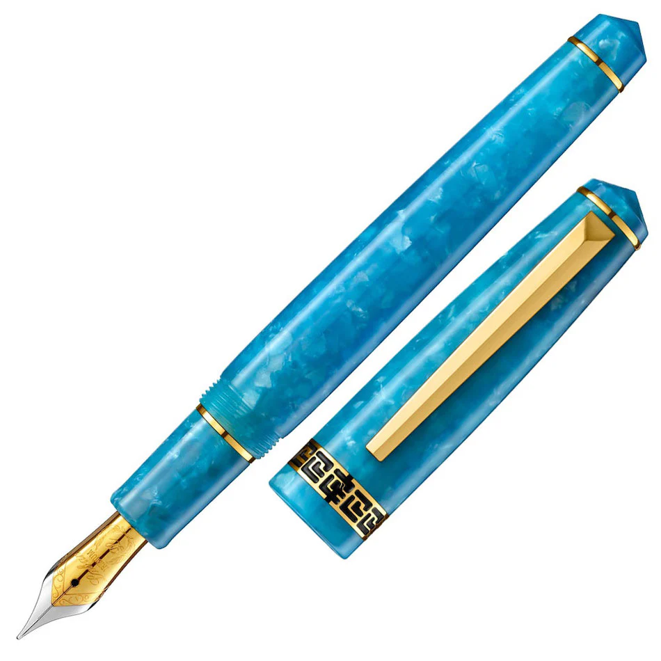 Laban Rosa Fountain Pen Sky Blue