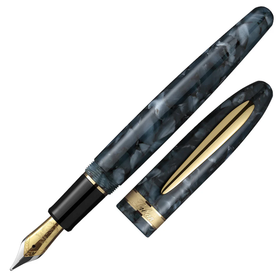 Laban Taroko Fountain Pen Marble Gorge