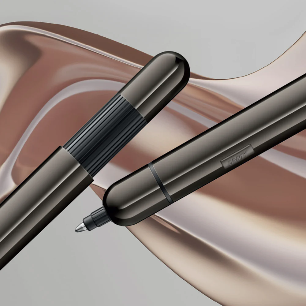 LAMY 281 pico Lx Ruthenium Ballpoint Pen and Leather Pouch set - Image 6