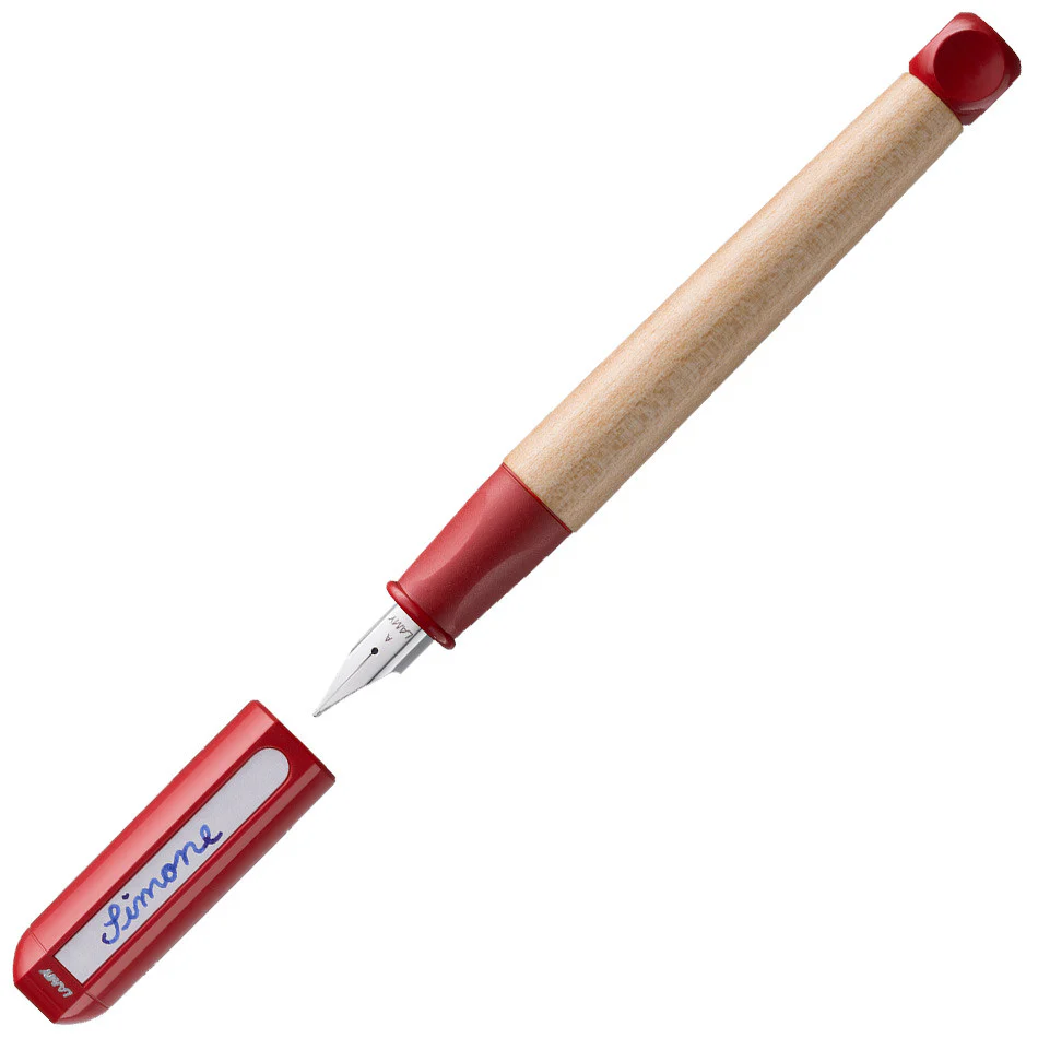 LAMY abc Fountain Pen Red Left-Handed
