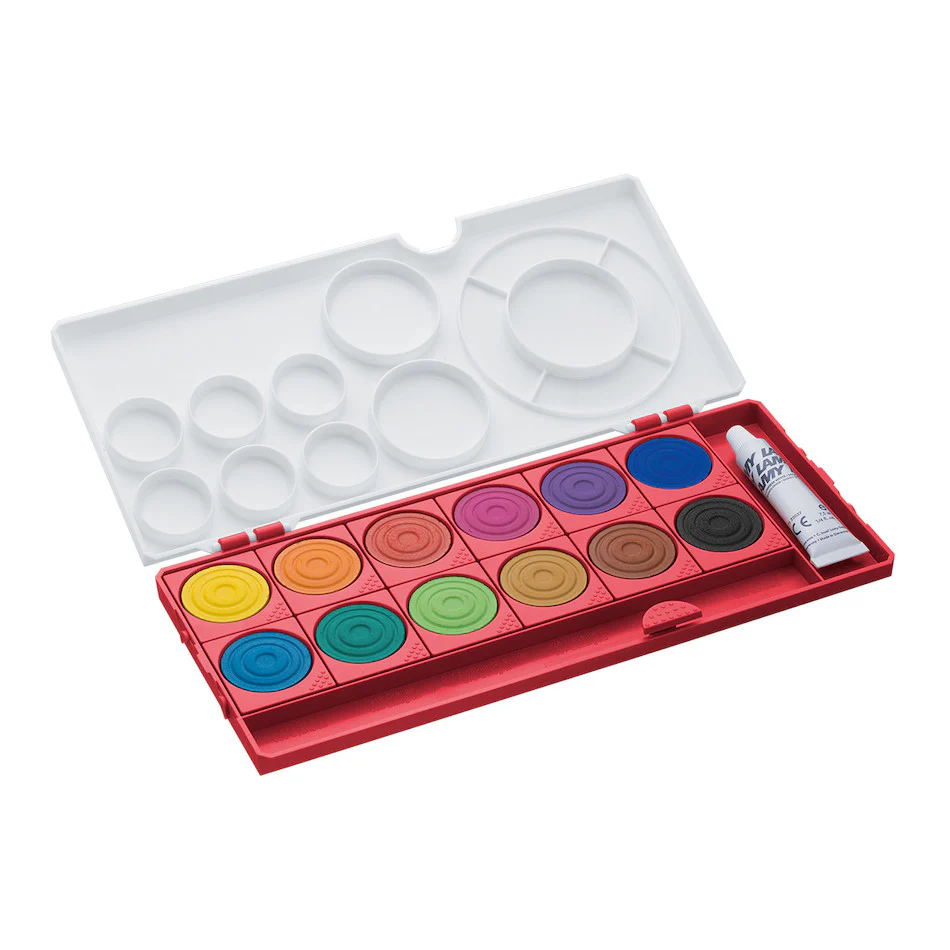 LAMY aquaplus Red Paint Box of 12 Colours