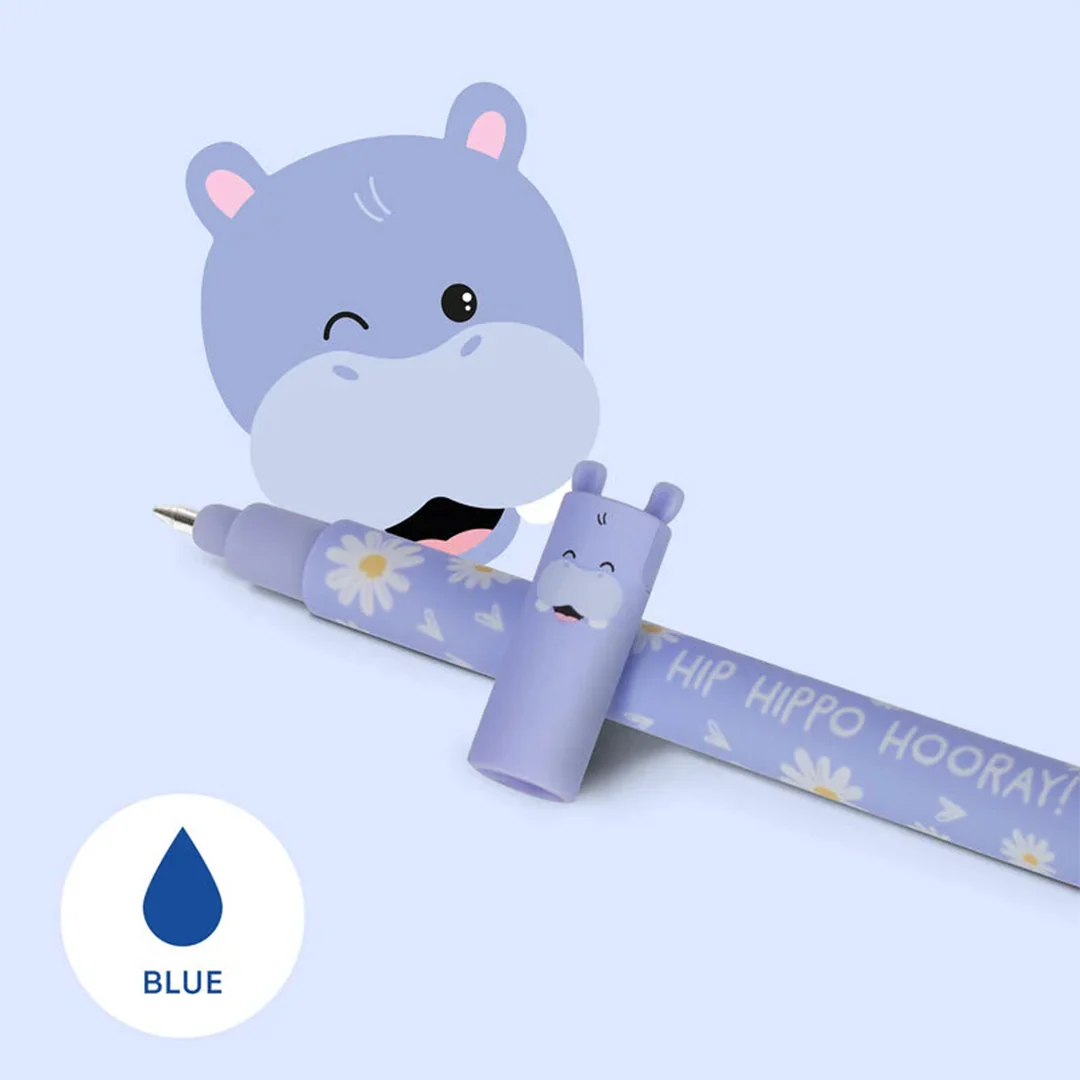 Legami Erasable Pen Hippo - Image 2