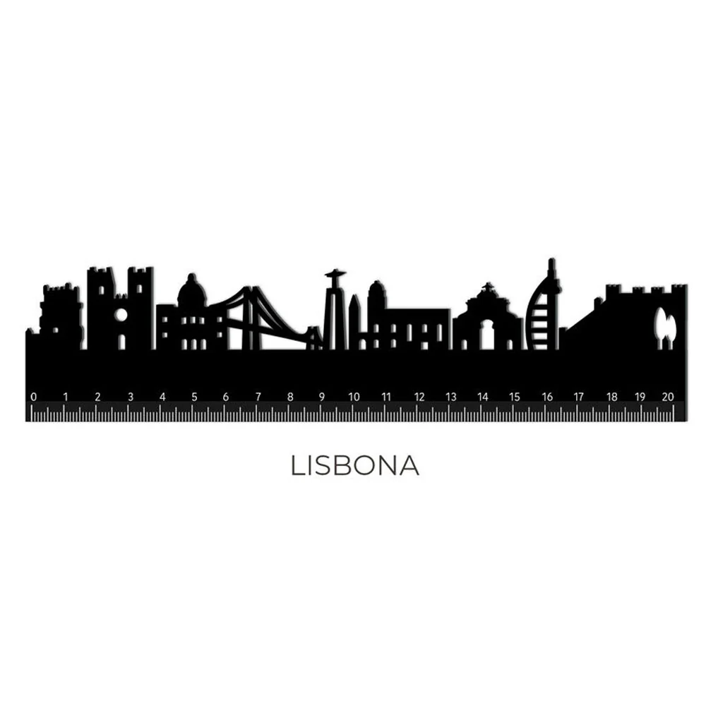 Legami Follow The Skyline Ruler Lisbon