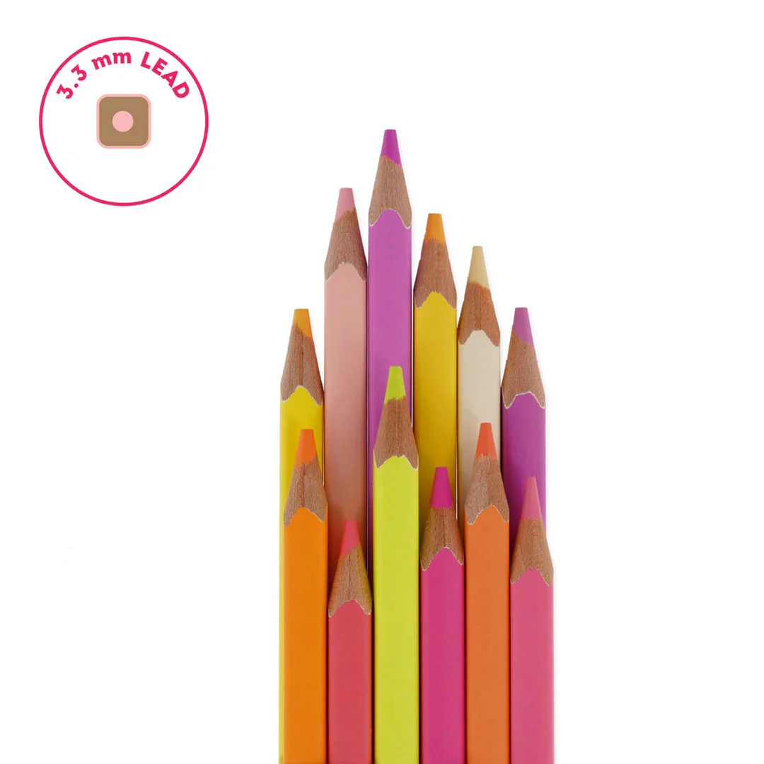 Legami Live Colourfully Colouring Pencils Set of 12 - Image 5