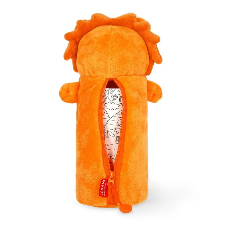 Legami Plush Pencil Case Lion - Image 2