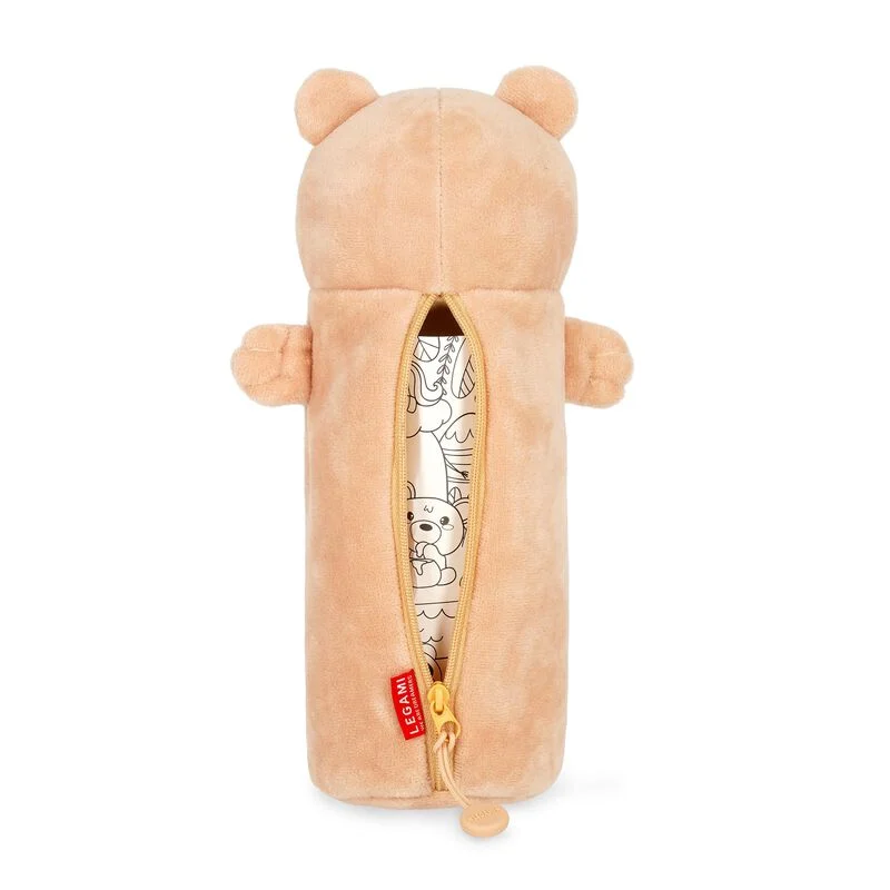 Legami Plush Pencil Case Teddy Bear - Image 2
